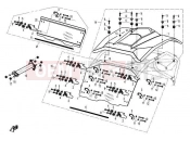 TOP ROOF/WINDSHIELD - CFMOTO Z6 EX (CF600-6) 2012