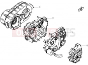 CRANKCASE ASSY - E01 - CFMOTO ZFORCE 600 (CF625-3) 2014