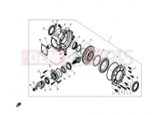 CFMOTO ZFORCE 600 (CF625-3) REAR AXLE - F30