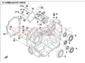 CFMOTO ZFORCE 625 (CF625-6) RIGHT CRANKCASE - E03