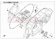 CFMOTO ZFORCE 800 (CF800) CVT CASE ASSY - E01-3