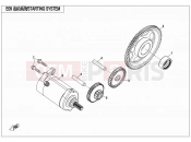 CFMOTO ZFORCE 800 (CF800) STARTING SYSYTEM - E09