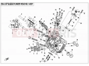 CFMOTO 2015 SSV ZFORCE 800 (CF800) CYLINDER HEAD NO.1 ASSY - E02-2
