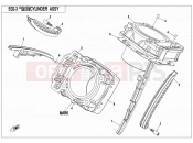 CFMOTO 2016 SSV ZFORCE 800 (CF800) CYLINDER ASSY - E02-3