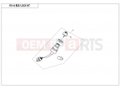 CFMOTO 2017 SSV ZFORCE 800 (CF800) LOCK KIT(ORDINARY) - F01-A