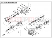 CFMOTO 2018 SSV ZFORCE 800 (CF800) DRIVETRAIN SYSTEM(2018) - F30-B