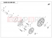 CFMOTO 2018 SSV ZFORCE 800 (CF800) OIL PUMP ASSY. - E07