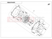 CFMOTO 2018 SSV ZFORCE 800 (CF800) FAN ASSY. - E18