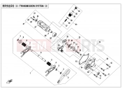 CFMOTO 2021 SSV ZFORCE 800 (CF800) TRANSMISSION SYSTEM(3) - E06-3-V3
