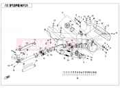 CFMOTO ZFORCE 800 (CF800US-A) MUFFLER COMP - F02