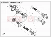 CFMOTO ZFORCE 800 (CF800US-A) TRANMISSION SYSTEM (â ) - E06-1