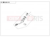 CFMOTO 2016 SSV ZFORCE 800 (CF800US-A) LOCK KITS - F01