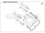 CFMOTO 2019 SSV ZFORCE 800 (CF800US-A) CYLINDER HEAD COVER ASSY - E02-1