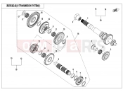 CFMOTO 2019 SSV ZFORCE 800 (CF800US-A) TRANSMISSION SYSTEM(1) - E06-1-V2