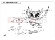 FRONT PLASTICS 1 - F04-1 - CFMOTO ZFORCE 800 (CF800US-A) 2020
