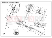 CFMOTO ZFORCE 800 (CF800US-A) STEERING SYSTEM(EPS) - F10-B-V3