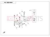 CFMOTO ZFORCE 800 (CF800US-A) TOWBAR(SPLIT) - F40-A