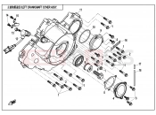 CFMOTO ZFORCE 800 (CF800US-A) LEFT CRANKCASE COVER ASSY. - E01-5-V2