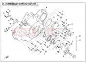 LEFT CRANKCASE COVER ASSY. - E01-5-V1 - CFMOTO ZFORCE 800 (CF800UTR) 2019