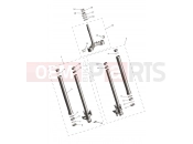 Triumph 2026 DAYTONA 660cc - CM3407 > Front Forks & Lower Yoke Assy