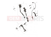 Triumph 2025 Tiger Sport 800 Rear Brake Master Cylinder