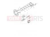 Triumph 2025 SPEED TRIPLE 1200 RS - CD3148 > Rear Brake Caliper & Discs