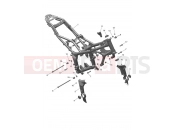 Triumph 2026 Trident 800 Main Frame Assembly
