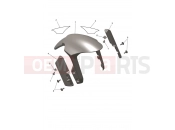 Triumph 2026 Trident 800 Front Mudguard