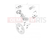 Rear Brake Caliper & Disc - Triumph SCRAMBLER 1200 XE - CL1737 > 2026