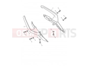 TRIUMPH Trident 660 Grab Handles