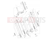 Triumph 2025 ROCKET 3 STORM R Front Forks & Lower Yoke