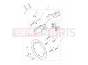 Triumph 2025 ROCKET 3 STORM R Rear Caliper & Disc