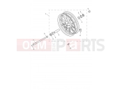 Triumph 2025 ROCKET 3 STORM R Front Wheel