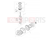 Triumph 2019 STREET TWIN Crankshaft, Con Rods 914973