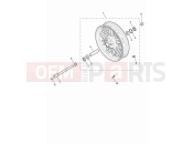 Triumph 2022 Rocket 3 R Front wheel