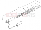 DUCATI Superbike 851 301 - REAR SHOCK ABSORBER » SWING ARM