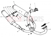 DUCATI Superbike 851 EXHAUST SYSTEM » EXHAUST SYSTEM