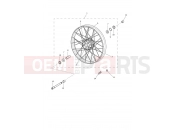 TRIUMPH SCRAMBLER 1200 X Front Wheel