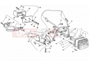 DUCATI Superbike 851 HEADLAMPS - BLINKERS » LIGHTING SYSTEM
