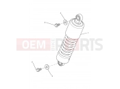Triumph 2017 ROCKET III, CLASSIC & ROADSTER Rear Suspension Unit