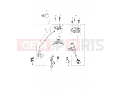Triumph 2017 ROCKET III, CLASSIC & ROADSTER Ignition Switch & Lock Set > 343680