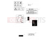 Triumph 2018 ROCKET III, CLASSIC & ROADSTER Warning Labels