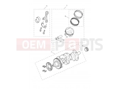 Triumph 2026 Tiger 1200 GT Pro Crankshaft, Conrods and Pistons