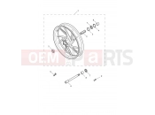Triumph 2026 Tiger 1200 GT Pro Front Wheel