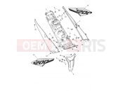 Triumph 2026 Tiger 1200 Alpine Rear Mudguard