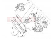 DUCATI Superbike 851 THROTTLE BODY » INTAKE, CARBURETTOR