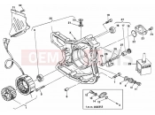 DUCATI 1992 Supersport 900 SS GENERATOR COVER FM &LT;007088 » IGNITION SYSTEM
