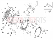 Cooling system - Aprilia SR GT 200 (EU) 2021