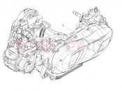 Engine-Completing part-Lever - Aprilia SR GT 200 (EU) 2021