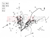 Front electrical system - Aprilia SR GT 200 (EU) 2021